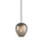 Troy Lighting Odyssey 1Lt Pendant, Plated Smoked - F4293-TBK-PN