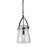 Troy Lighting Silverlake 1Lt Pendant, Small, French Iron/Clear - F5224-VBZ