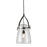 Troy Lighting Silverlake 1Lt Pendant, Medium, French Iron/Clear - F5225-VBZ