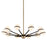 Troy Lighting Ace 10 Light Chandelier, Bronze Brushed Brass - F5306-TBZ-BBA