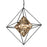 Troy Lighting Epic 4Lt Pendant, Small, Forged Iron/Topaz - F5325-TRN