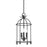 Troy Lighting Brooks 3 Light Pendant, Black Iron - F5712-BI