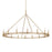 Troy Lighting 16 Light Chandelier, Champagne Silver Leaf/ - F6244-CPL