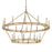 Troy Lighting Sutton 20 Light Chandelier, Champagne Silver Leaf - F6249-CPL