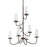 Troy Lighting Marcel 8Lt Chandelier, Bronze/Off-White Hardback - F6298-TBZ