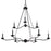 Troy Lighting Sawyer 9Lt Chandelier, Forged Iron/ - F6309-FOR