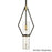 Troy Lighting Raef 1 Light Pendant, Bronze Brushed Brass - F6314-TBZ-BBA