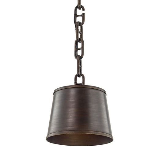 Troy Lighting Admirals Row 1Lt Pendant, Bronze/Bronze - F6683-SFB