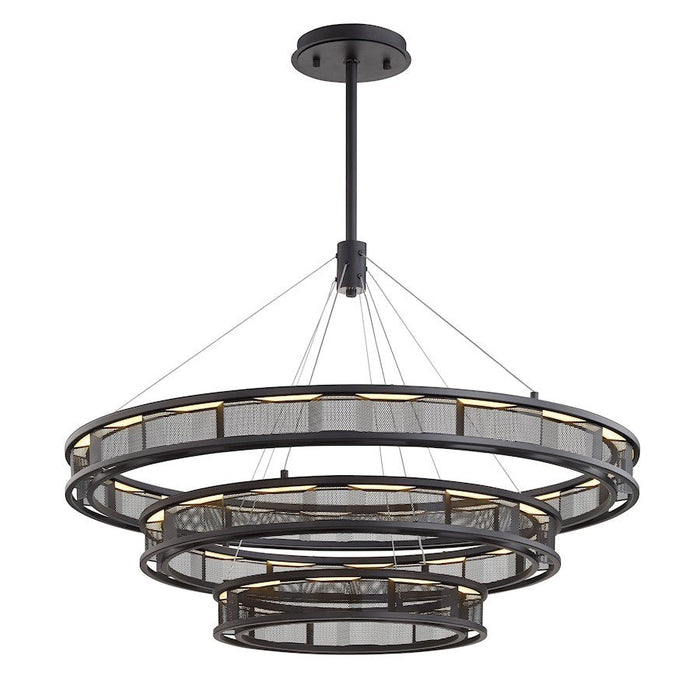 Troy Lighting Fuze 1 Light Small 2 Tier Pendant, Modern Bronze