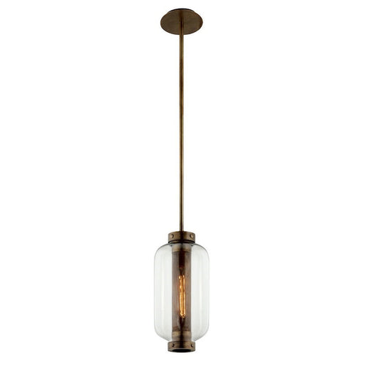 Troy Lighting Atwater 1 Light Hanger, Vintage Brass