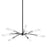 Troy Lighting High Line 10 Light Chandelier, Soft Off Black - F7227-SFB