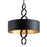 Troy Lighting Rivington 6 Light Chandelier, Charred Copper - F7235-CH