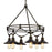 Troy Lighting Shelton 6 Light Chandelier, Vintage Bronze - F7596-VBZ