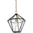 Troy Lighting Moss 1 Light 12" Lantern, Brass/Black/Clear - F8212-PBR-TBK