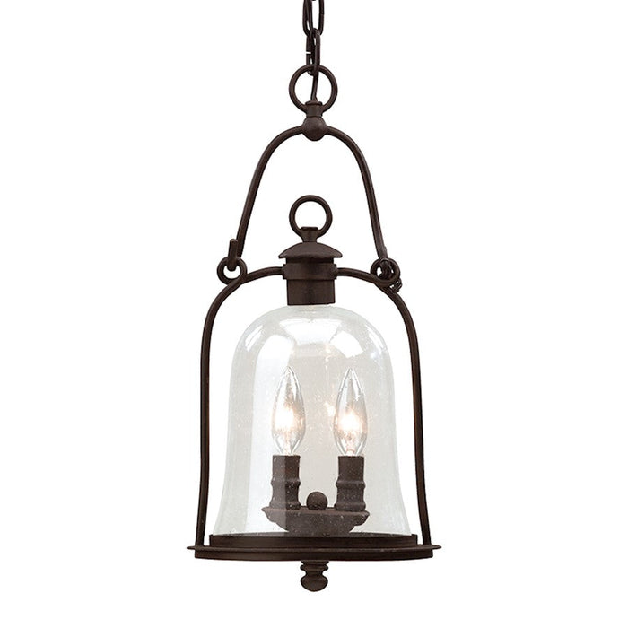 Troy Lighting Owings Mill 2 Light Lantern, Textured Black - F9466-TBK