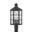 Troy Lighting Lake County 4 Light Exterior Post, Iron/Clear Seeded - P2522-FRN