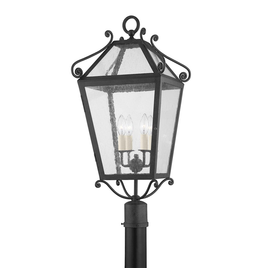 Troy Lighting Santa Barbara County 4 Light Exterior Pendant, Iron - P4129-FRN