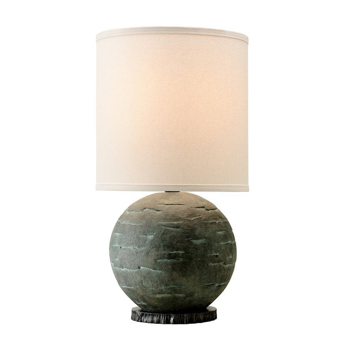 Troy Lighting La Brea 1 Light Table Lamp, Limestone