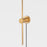 Troy Lighting Leif Plug-In Sconce, Brass