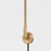 Troy Lighting Dean 1 Light Plug-In Sconce, Patina Brass