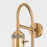 Troy Lighting Dean 1 Light Plug-In Sconce, Patina Brass