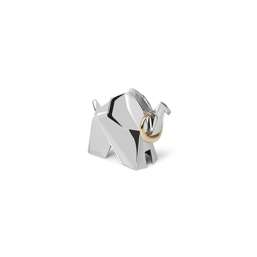 Umbra Origami Animals 3 Pack Ringholders, Chrome