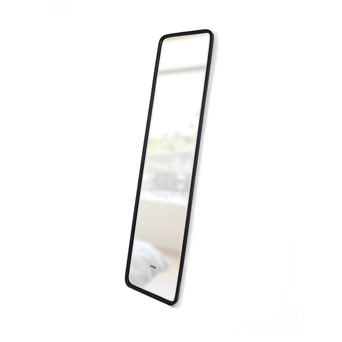 Umbra Hub Leaning Mirror, Black