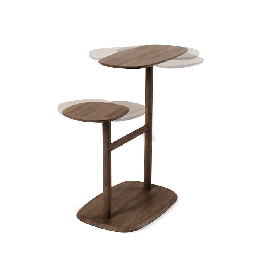 Umbra Swivo Side Table, Aged Walnut - 1013759-746