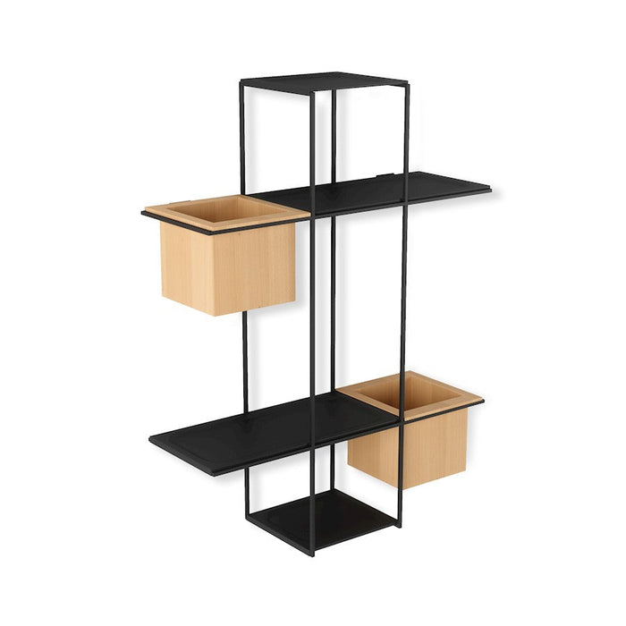 Umbra Cubist Multi Shelf, Sand/Black - 1013878-427