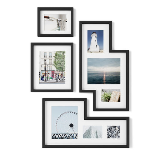 Umbra Mingle Gallery Frame,Set of 4, Blackwood Tx - 1015592-1106