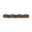 Umbra Hub Rail 4 Hook, Black/Walnut - 1016843-048