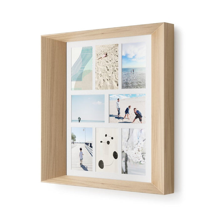 Umbra Lookout Wall Multi-Picture Frame, Natural - 1016845-390