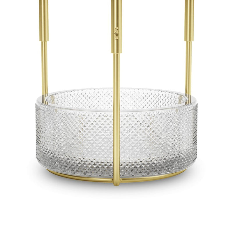 Umbra Tesora Adjustable Vase, Brass