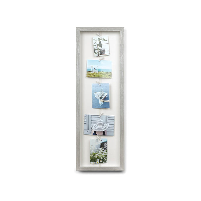 Umbra Clothesline Flip Photo Display, Grey