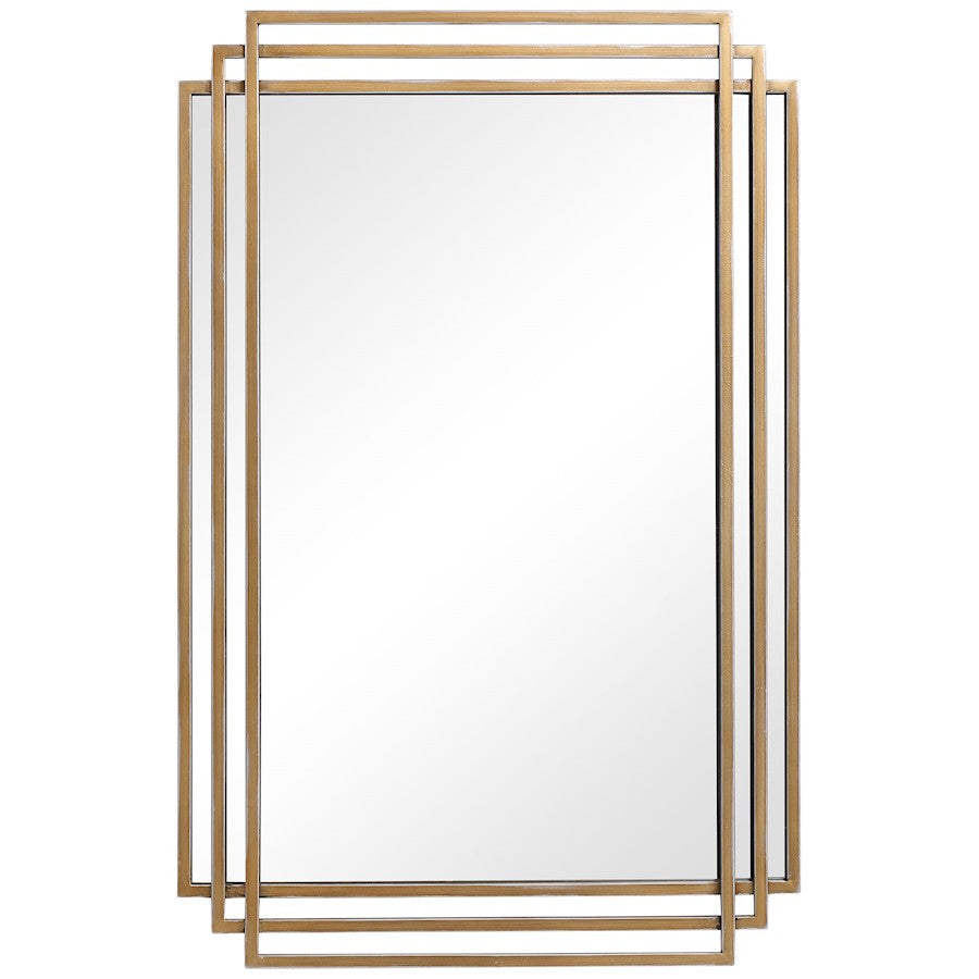 Uttermost Amherst Brushed Gold Mirror - 09688