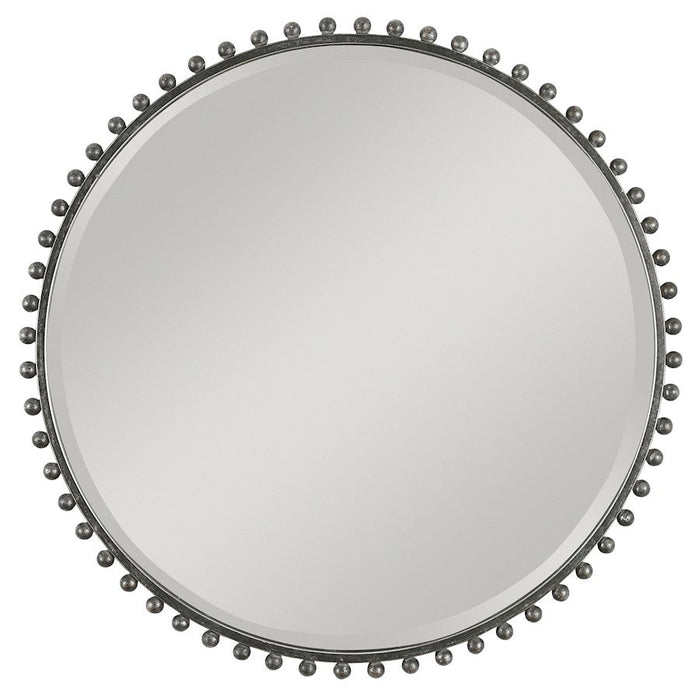 Uttermost Taza Round Iron Mirror - 09691