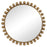 Uttermost Cyra Gold Round Mirror - 09695