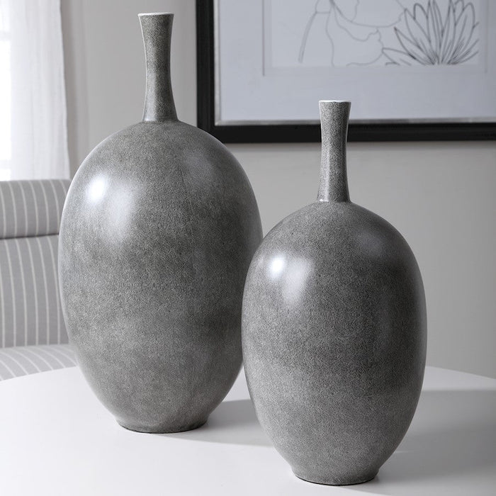 Uttermost Riordan Modern Vases, Set of 2