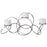 Uttermost Kiernan Nickel Ring Candleholder