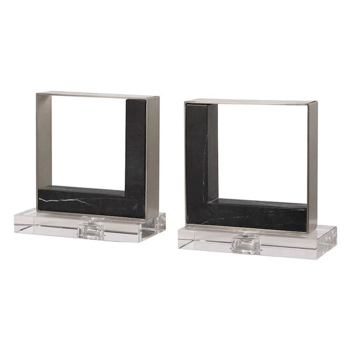 Uttermost Tilman Modern Marble Bookends, Set of 2 - 17865