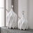 Uttermost Klara White Bottles, Set of 2