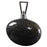 Uttermost Cosmos Glass Bottle, Charcoal Bubble