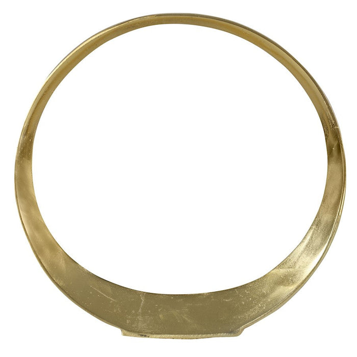 Uttermost Jimena Large Ring Sculpture, Gold