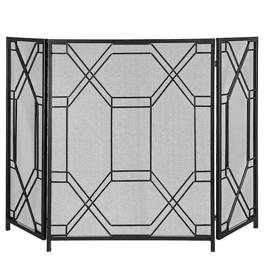 Uttermost Rosen Geometric Fireplace Screen - 17982