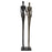 Uttermost Two's Company Cast Iron Sculpture, Brass/Bronze