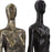 Uttermost Two's Company Cast Iron Sculpture, Brass/Bronze