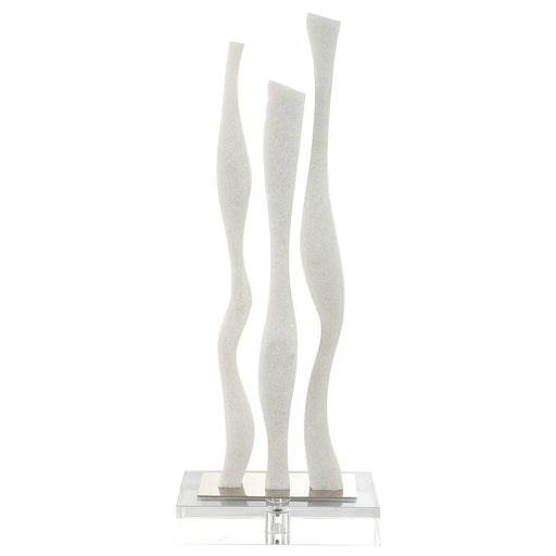 Uttermost Gale White Marble Sculpture - 18013