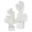 Uttermost Remnant Sculptures, Set of 2, White - 18046