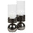 Uttermost Tilston Candleholders, Set of 2, Gunmetal - 18050