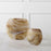 Uttermost Fusion Swirled Caramel/Ivory Vases, Set Of 2